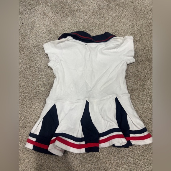 NHL New York Rangers Toddler Girl 3T collared pleated dress - Picture 2 of 4